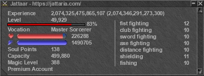 Signature for player Jattaar